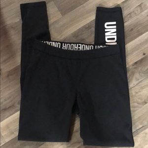 Black under armour leggings